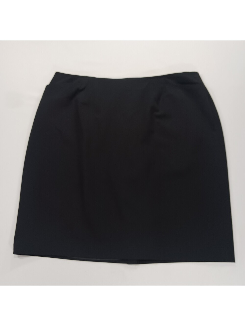 Apostrophe RN#15099 Women's Black Rear Zipper Pencil Skirt Size 20W (40×23)